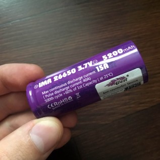 Efest IMR 26650 5200mAh 40A