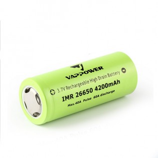 Vappower IMR26650 4200mAh 30A
